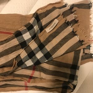 burberry classic scarf